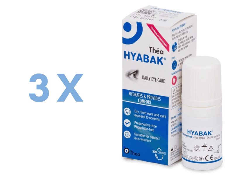 Hyabak 0.15% (3x10 ml)