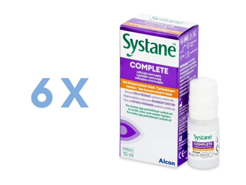 Systane Complete Preservative-free (6 x 10 ml)