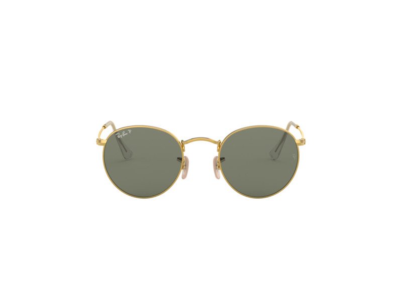 Ray-Ban Round Metal Solglasögon RB 3447 001/58