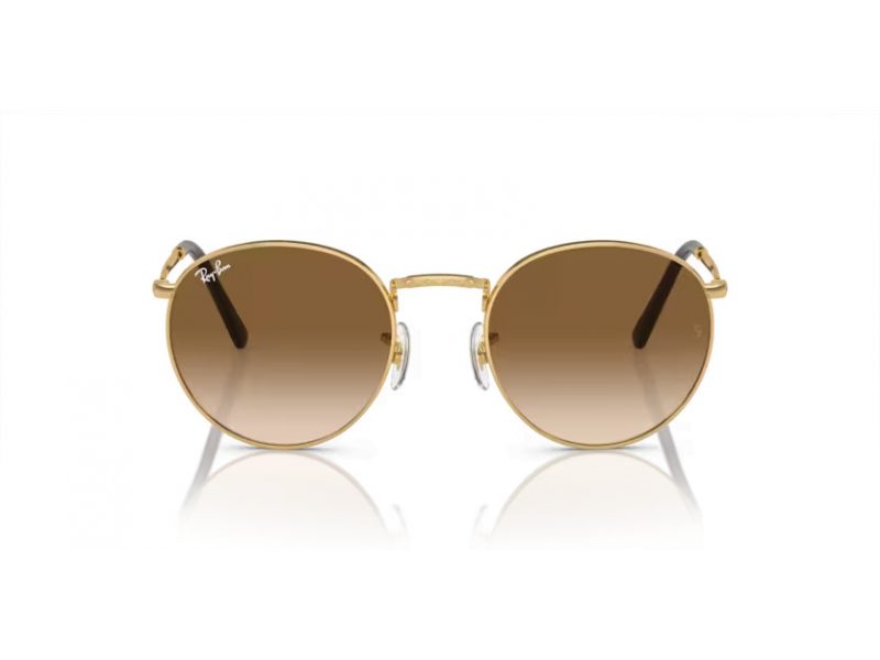 Ray-Ban New Round Solglasögon RB 3637 001/51